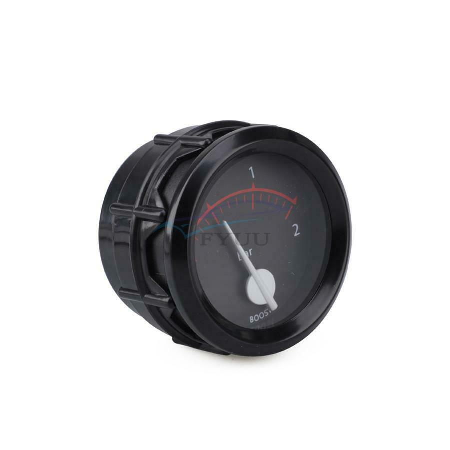 1PCS 52mm Car Motorcycle Universal LED Backlight Automatic Turbocharger Meter