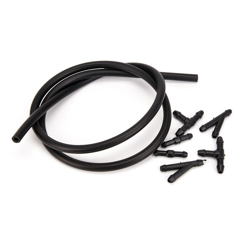 Front Windscreen Water Wiper Nozzles Mist Washer Spray Jets For Peugeot 3.l8