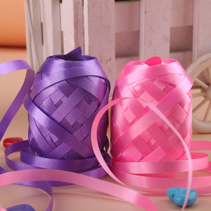 6XBalloon Curling Ribbon Birthday Party Gifts Wrapping Wedding Decor Gift.l8