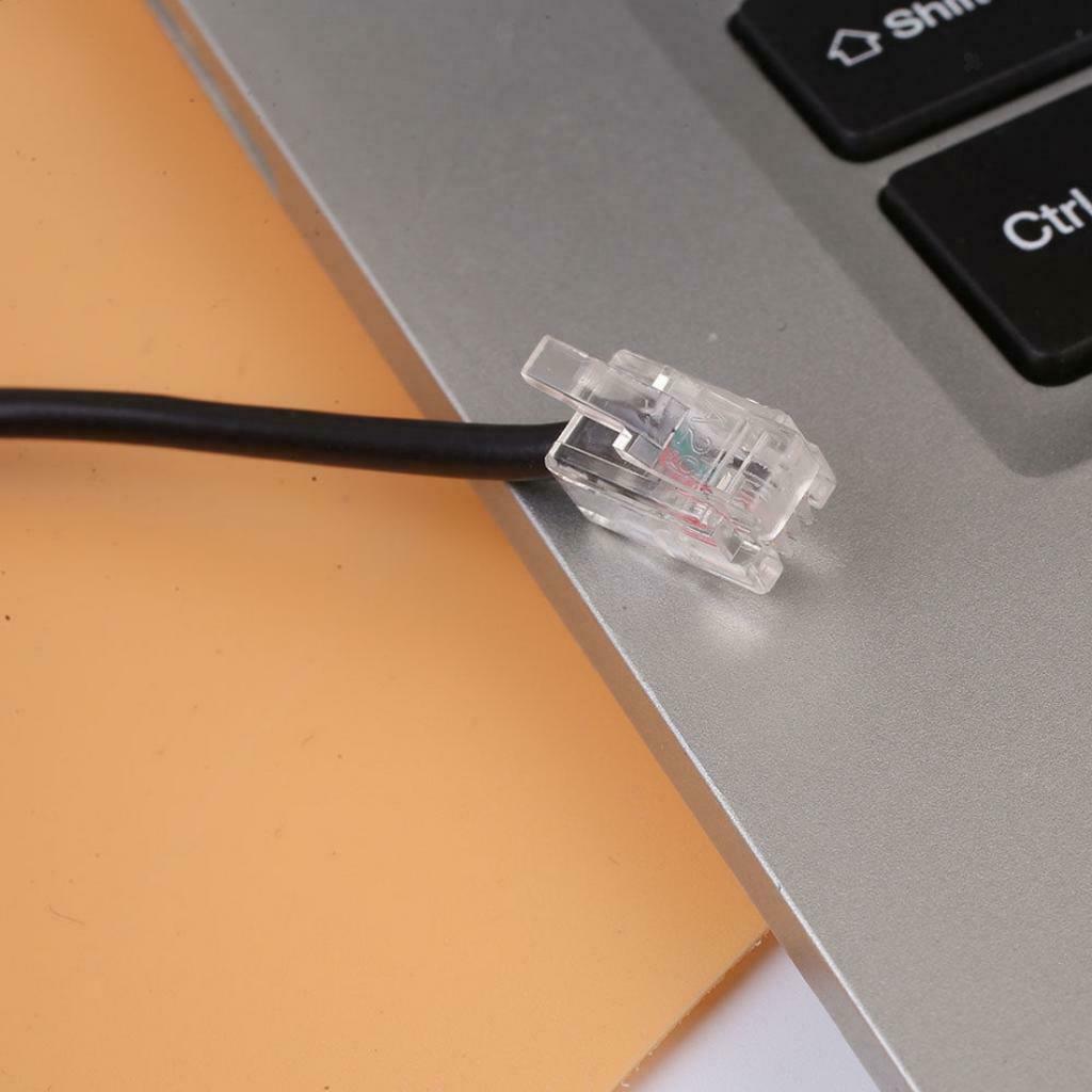 Headset Cable 3.5mm 2.5mm to RJ9   Adapter Convertor PC Headset Telephone