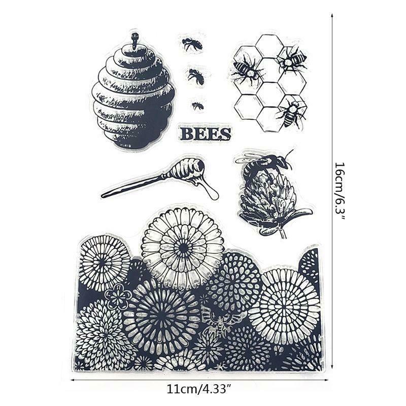 Sunflower Silicone Clear Seal Stamp DIY Scrapbooking Embossing Photo Album