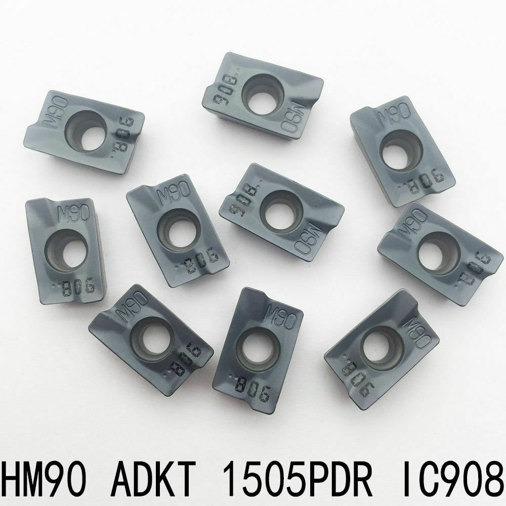 20Pcs Indexable Insert ADKT 1505 PDR HM90 Carbide Inserts ADKT1505PDR IC908