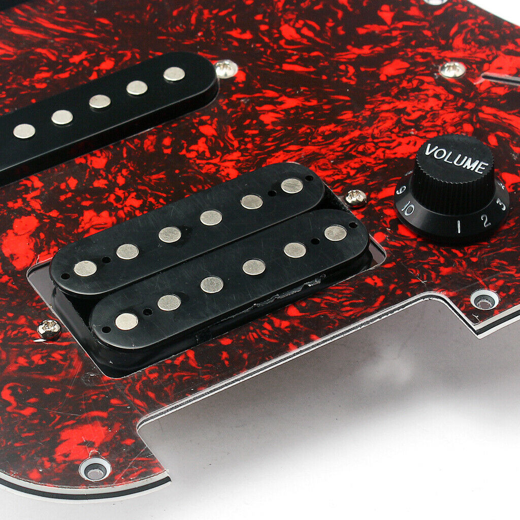 3-ply SSH 5-way Pre-loaded Pickup Humbucher Pickguard Anti-scratch Plate for
