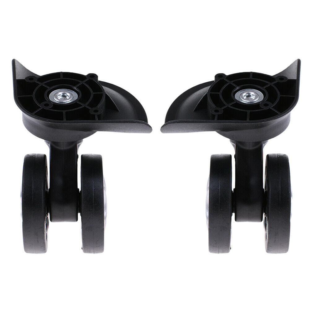 2pcs Luggage Bags Suitcases Spare Wheels 360 ° Detachable Wheel