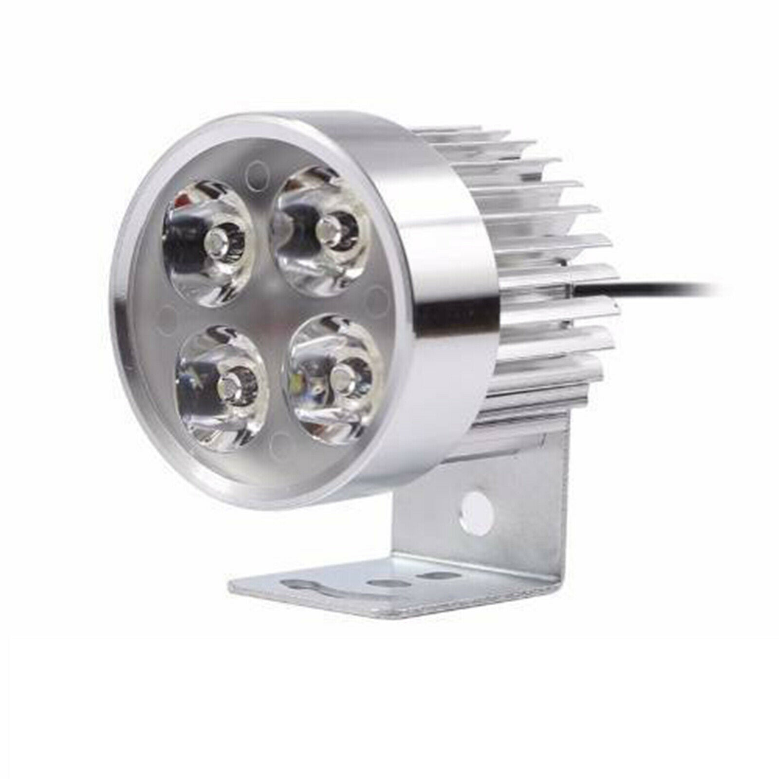 New Universal Motorcycle Motor Double LED Front Headlight Motorbike Headlamp