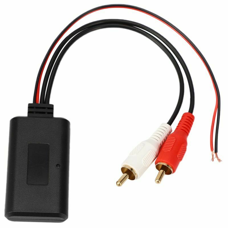3X(Car Universal Wireless Bluetooth Module Music Adapter Rca Aux Audio Cabl4D2)