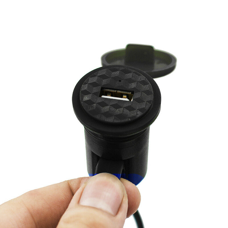 Waterproof USB Charger Socket Adapter Power for 12V Car Motorcycle Handle.l8