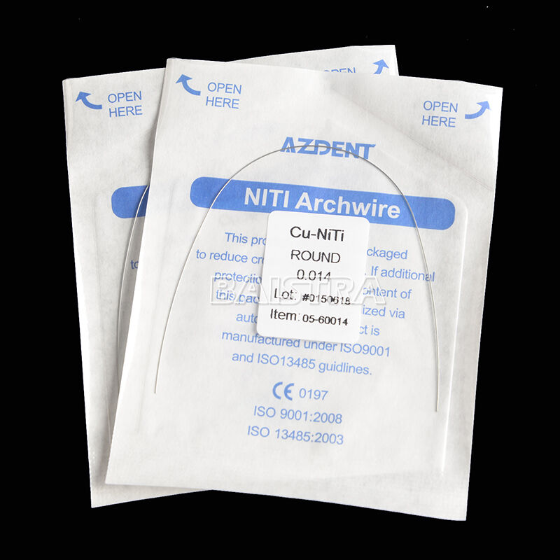 50 Bags Dental Orthodontic Arch Wires Cu-NiTi Copper Round 014" CA Ovoid