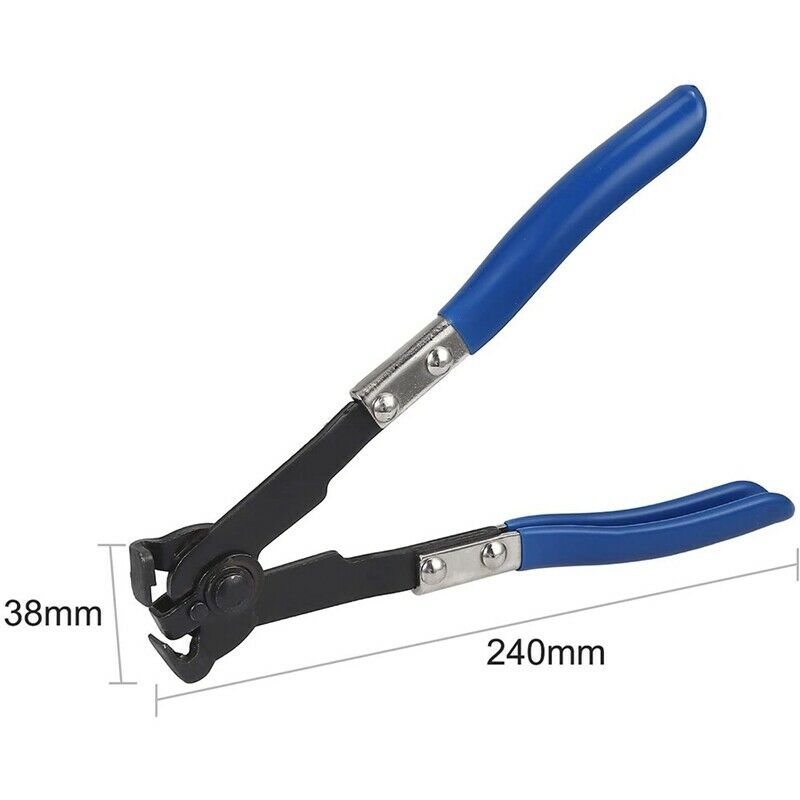 Single Ear Stepless Hose Clamps 180 Pcs 5.8-21 Mm + Ear Clamp Pliers, StainlZ1N7