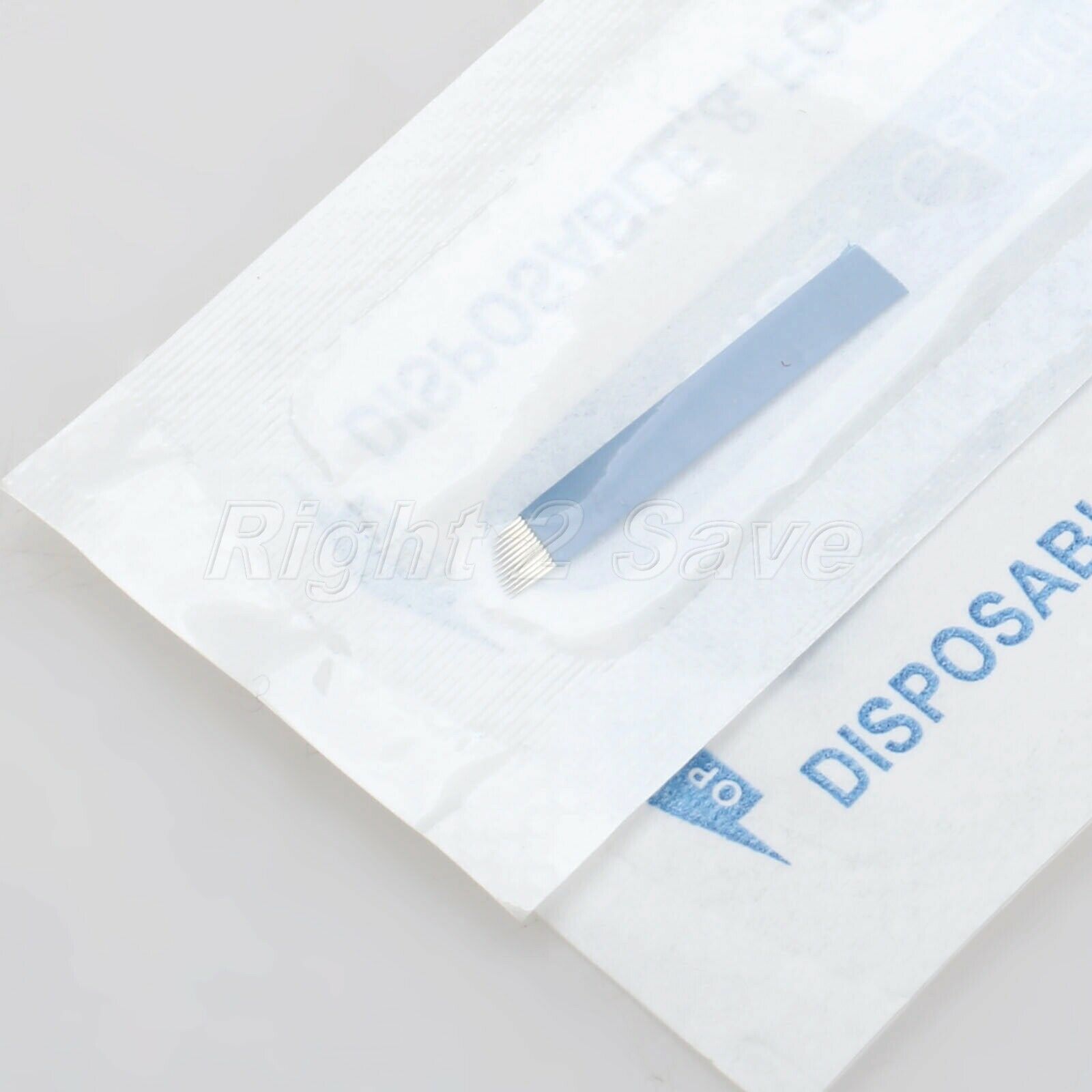 10PCS 12 Pin Permanent Makeup Manual Eyebrow Blade Pen Tattoo Needles