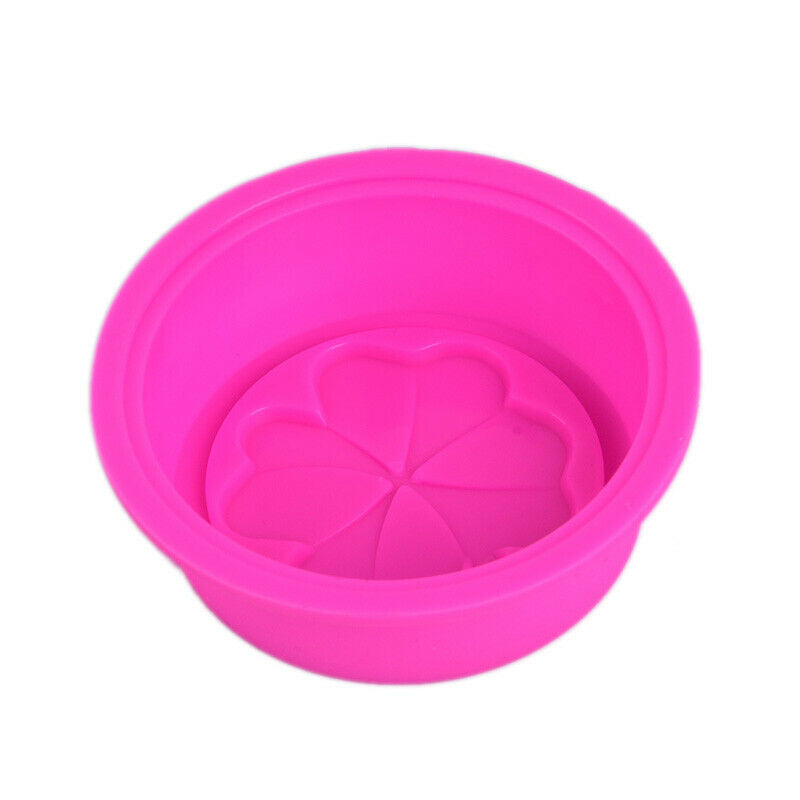 Four-Leaf Clover Handmade DIY Silicone Soap Mold Fondant Cake Decorating .l8