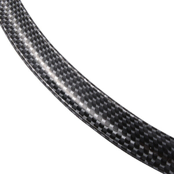 4x 28.7" Carbon Fiber Car Wheel Eyebrow Arch Trim Lips Fender Flares Protector
