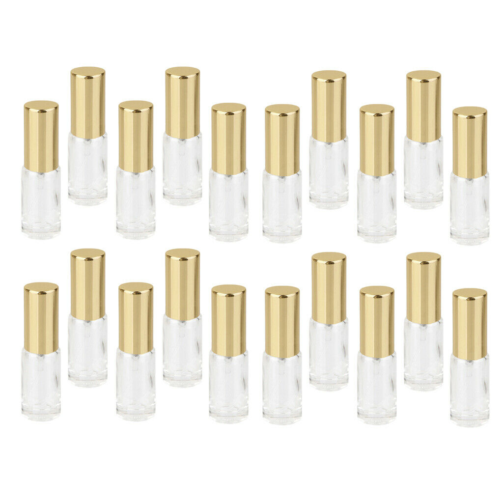 20x Mini Perfume Pump Bottles Refillable Portable Scent Atomizer Sprayer