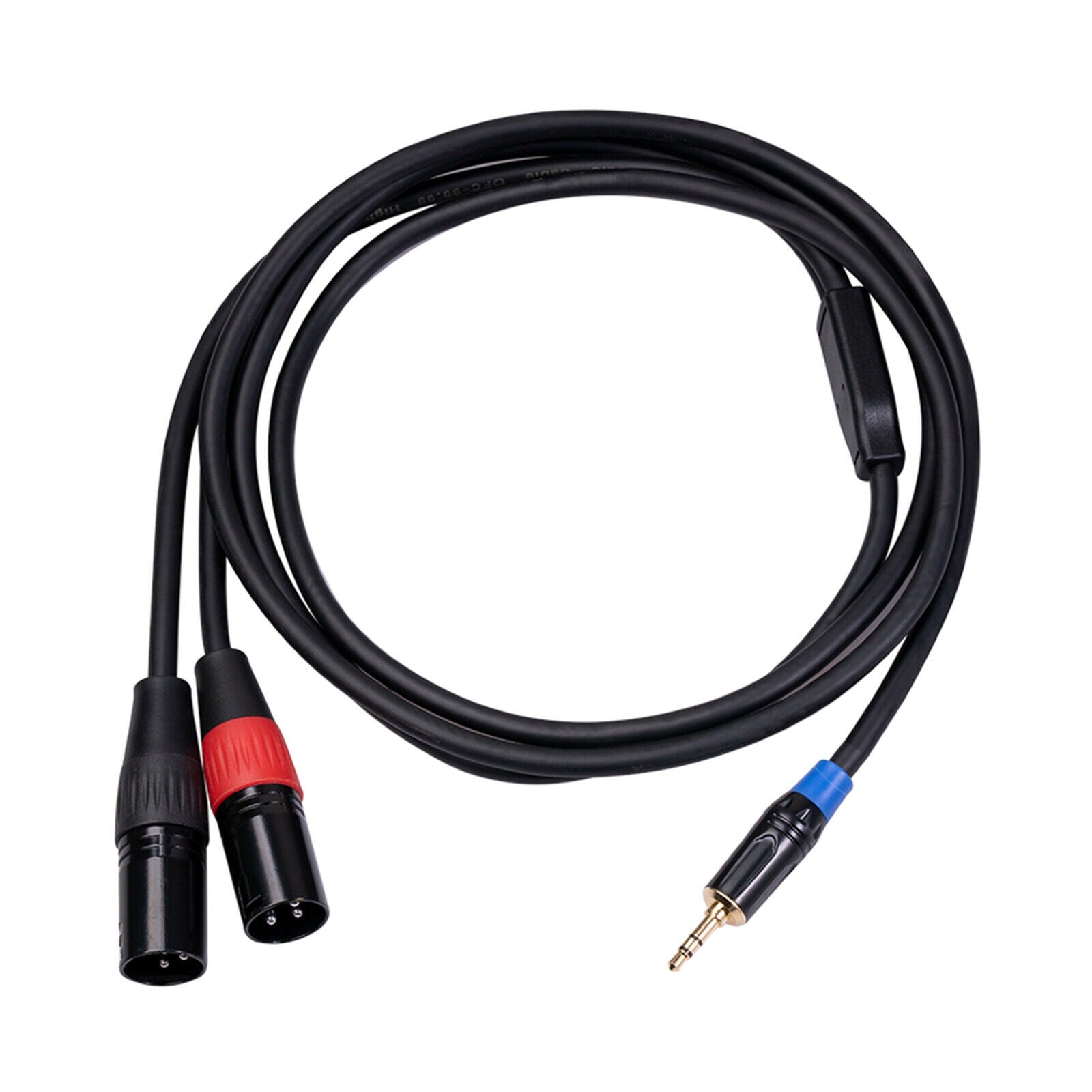 Stereo Audio Micophone Cable Mini   TRS Adapter for Mixer Notebook 1.8m