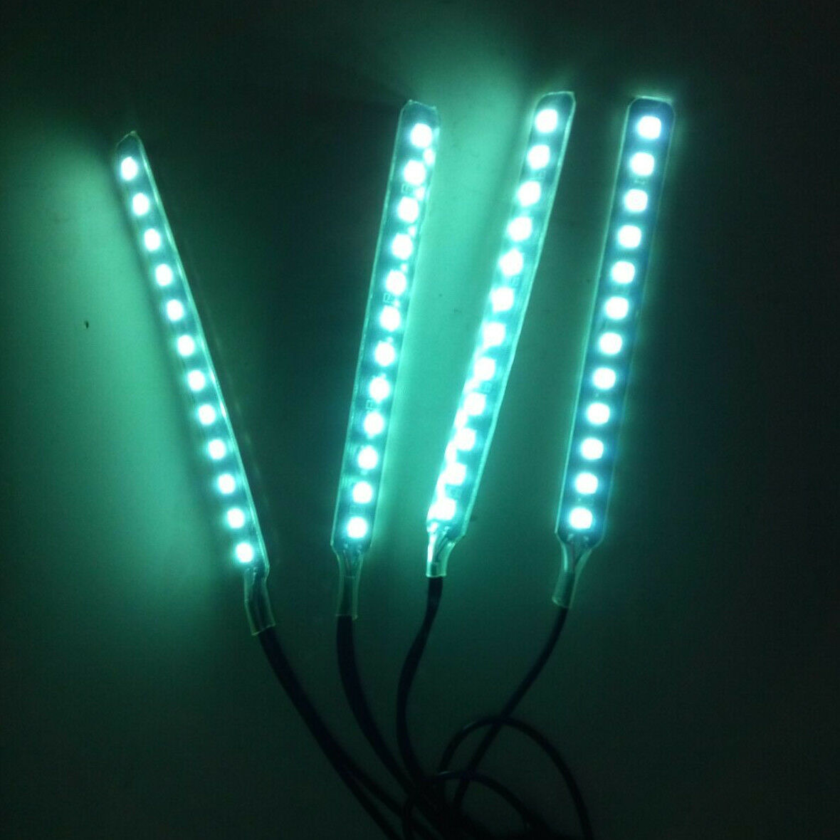 4in1 7 Colors Choose Car Interior Atmosphere Music Control Light+Wireless Remote