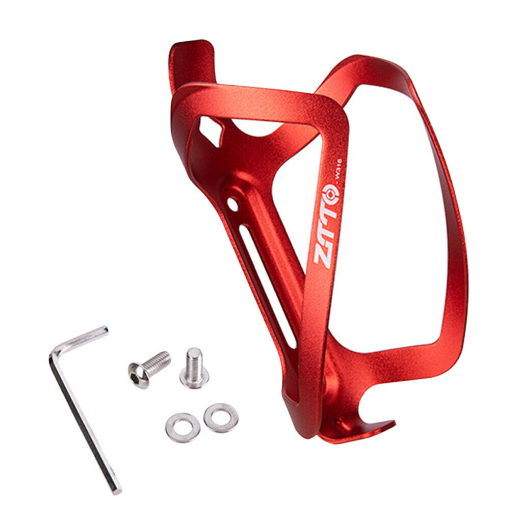 2x Bike Water Bottle Cycling  Aluminum Alloy Holder for Bike Drink