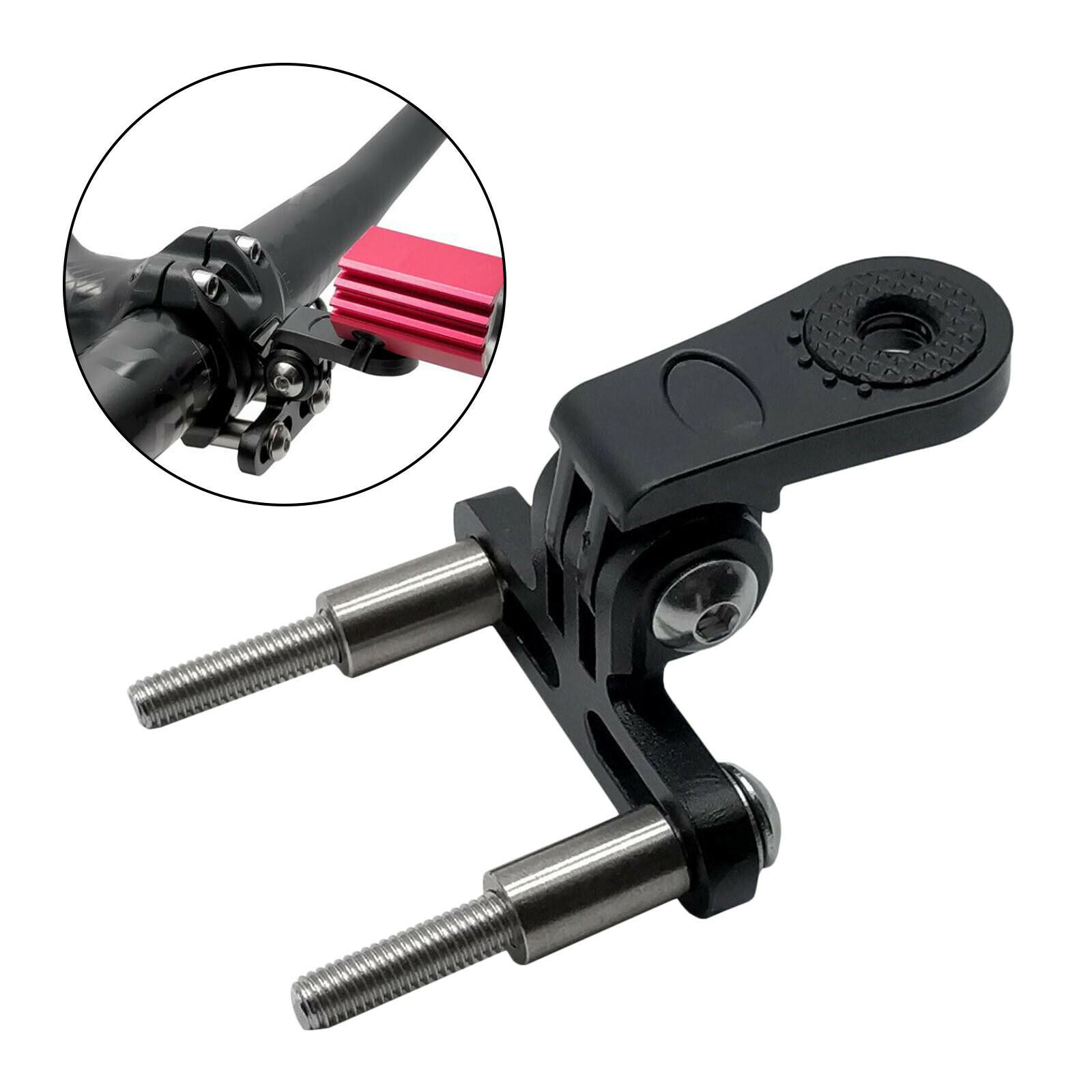 Bike Light Bracket Fixing Rack Front Fork Universal Holder Base Accessory