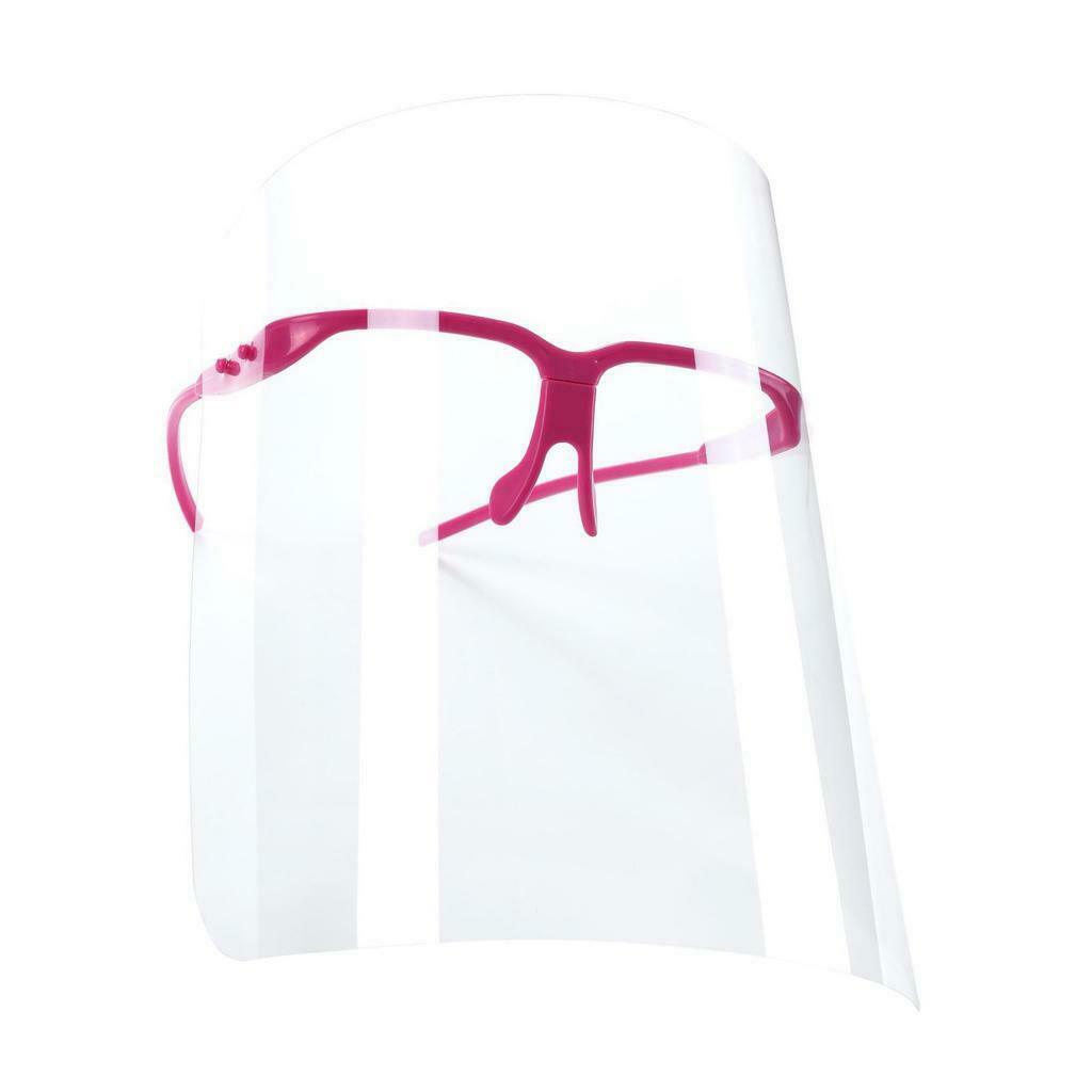 4Pcs Clear Safety Full Face Shield Goggles Visor Anti-Oil Kitchen Gadgets