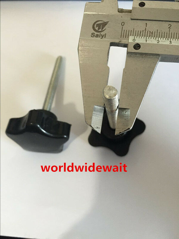 10Lots M6 x 60mm Male Thread 32mm Star Head Dia Screw On Type Clamping Knob