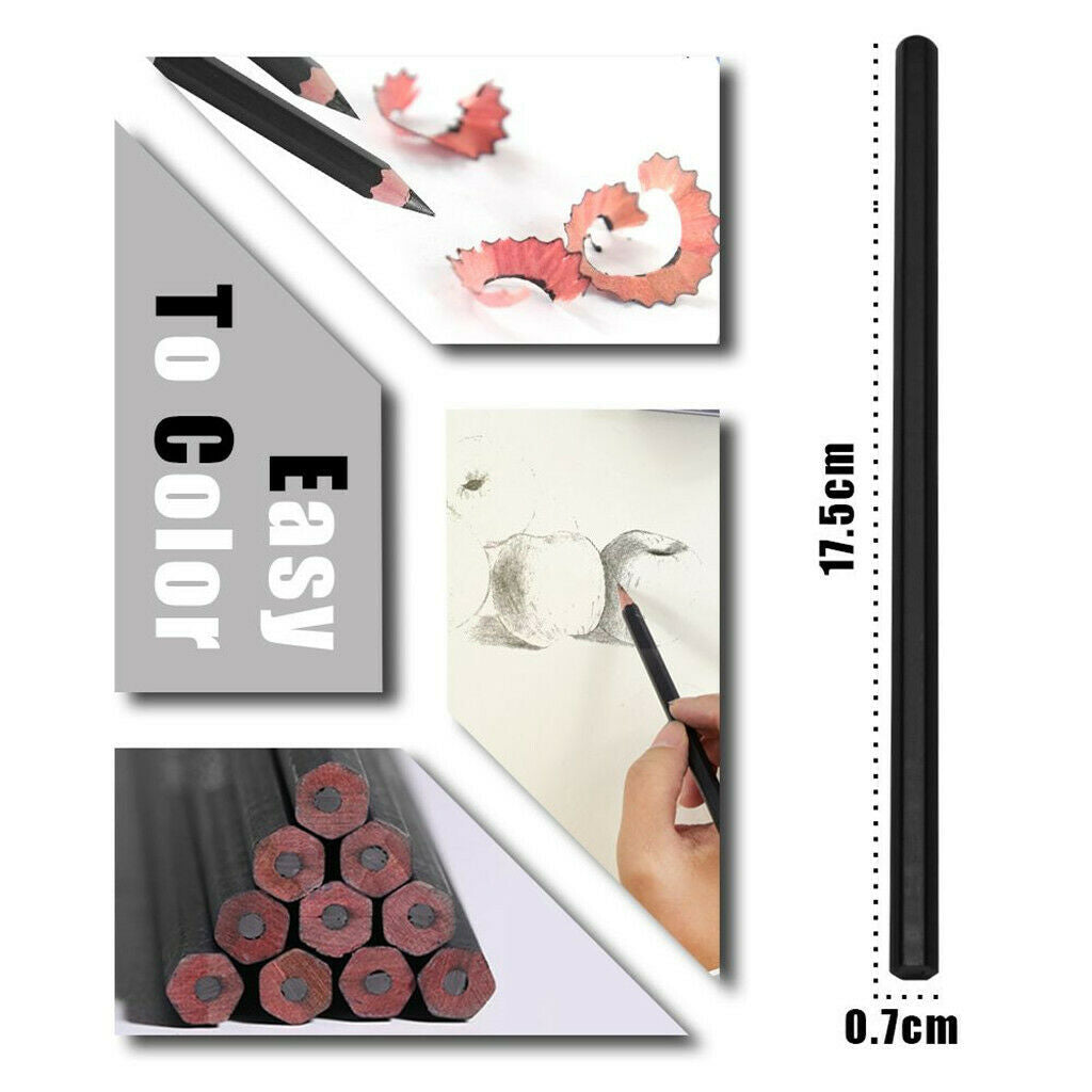 12PCS Tattoo Supply Stencil Pencil Carbon Drawing Transfer Pencils Black
