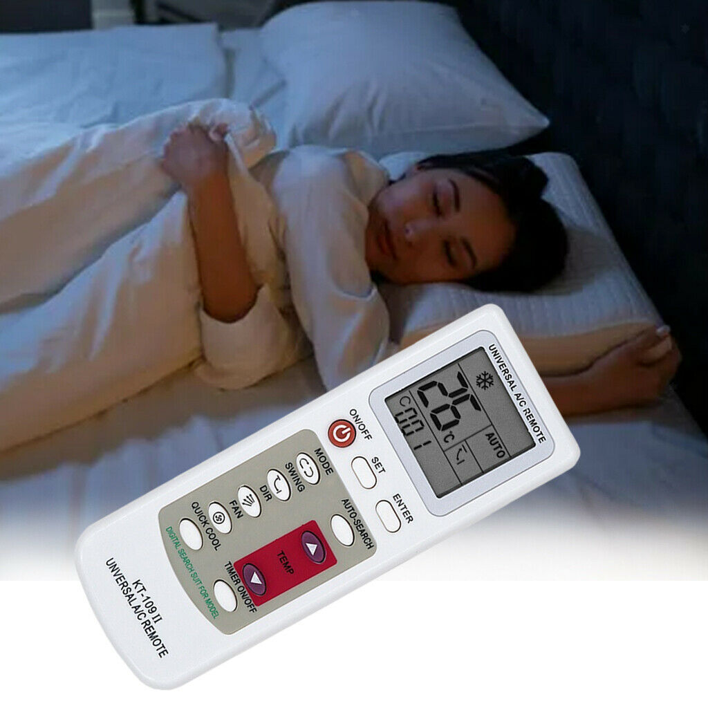 KT-109II Air Conditioner A/C Remote Max 12m Remote for All Air Conditioners