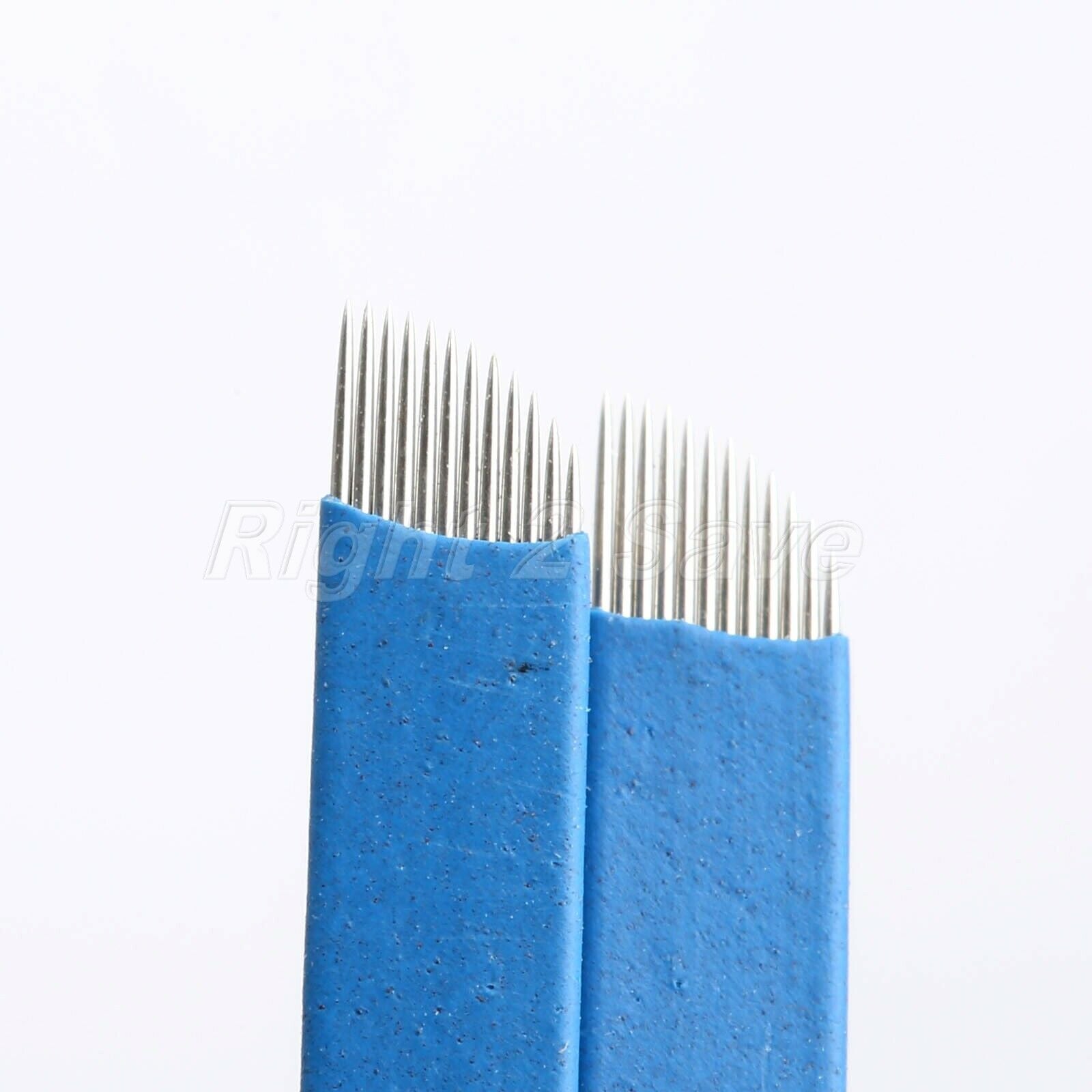 10PCS 12 Pin Permanent Makeup Manual Eyebrow Blade Pen Tattoo Needles