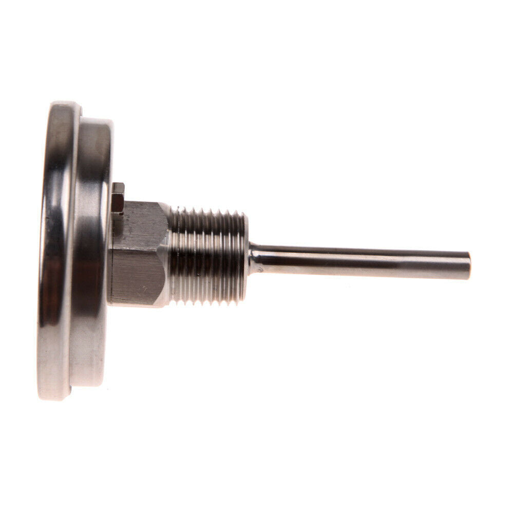 Stainless Steel 1/2 NPT Dial Thermometer Pyrometer for Oven Kitchen Tools  @