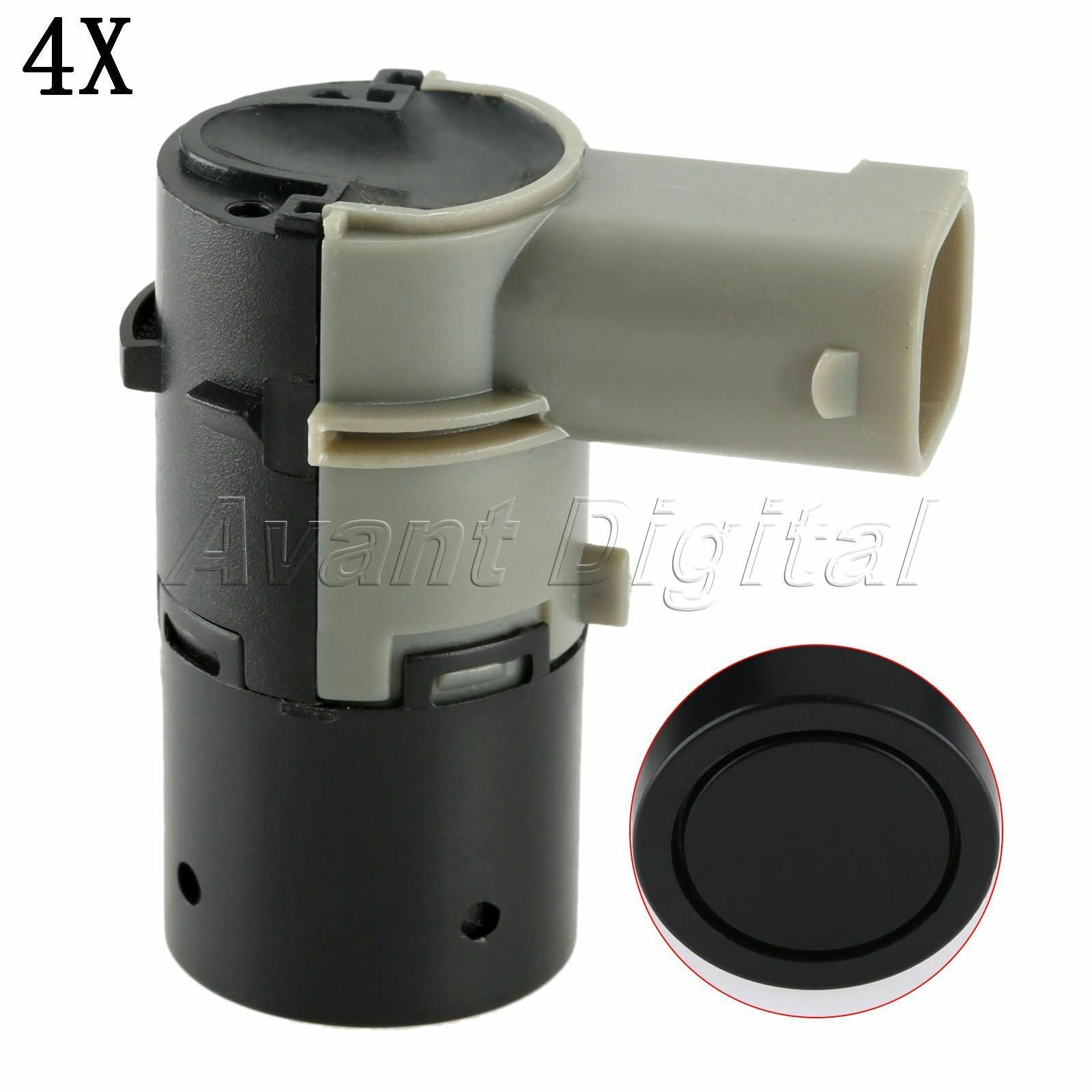 4Pcs PDC PARKING SENSOR For Car E60 E39 SALOON ESTATE FRONT REAR 66206989068