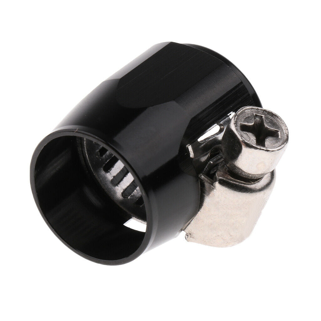 5x Aluminum Hose Clamps With Worm Drive, Clamping Range Î¦ 12-19mm