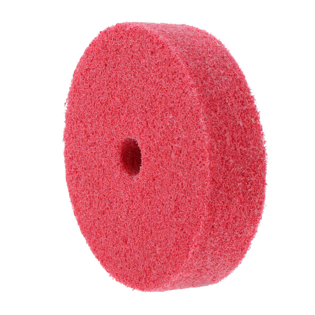 20mm Thick Red Fiber Grinding Wheel Abrasive Buffing Disc 10mm Bore Abrasive