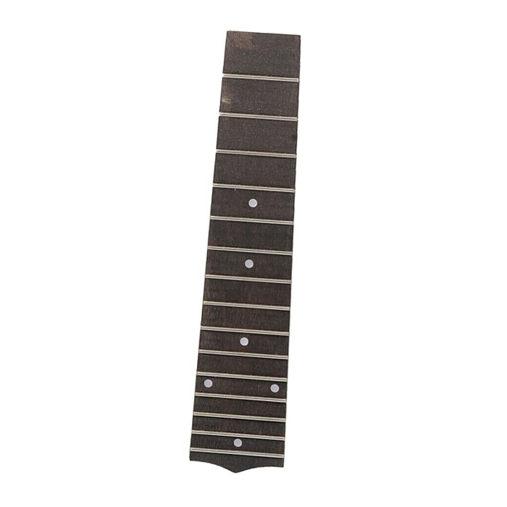 21 inch Ukulele Fingerboard Fretboard Musical Instrument Parts White Point