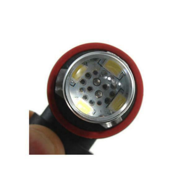 2X Universal H8 H11 LED White 2323 Projector Fog Driving DRL Light Bulb Lamp