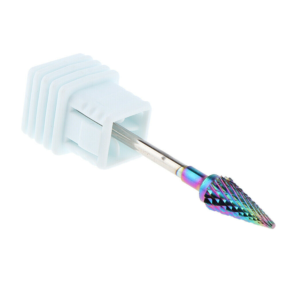 Tungsten Nail Drill Bit Polishing Grinding Head for Electric Nail Machine HB04