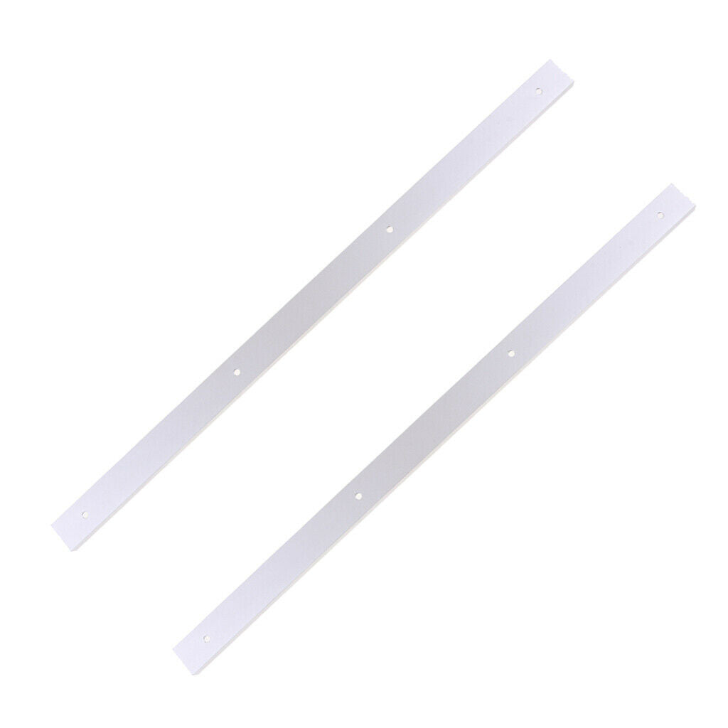 2 Piece 600mm T Rail T Slot Miter Device Slot for Router Table Woodworking