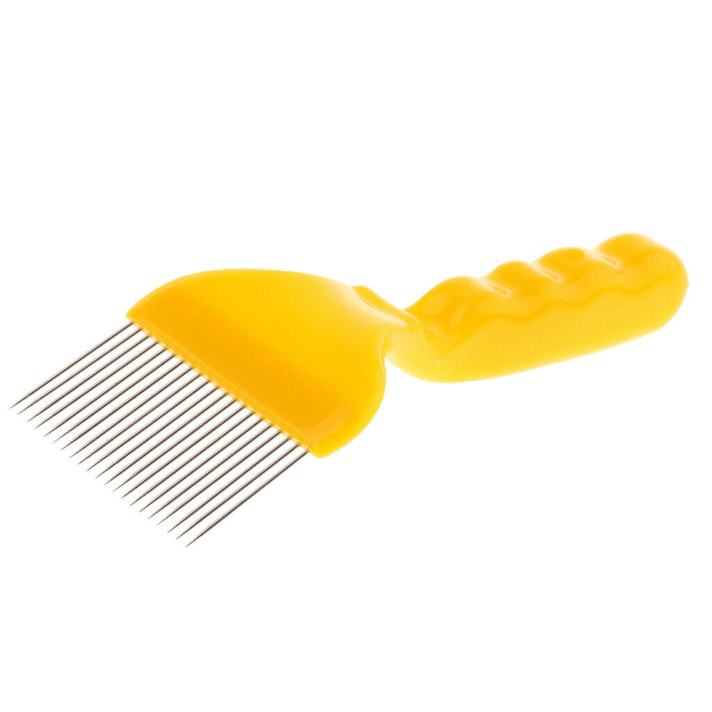 Stainless Steel Submerged Non-Scratching Fork Scraper Bee Shelter Tool