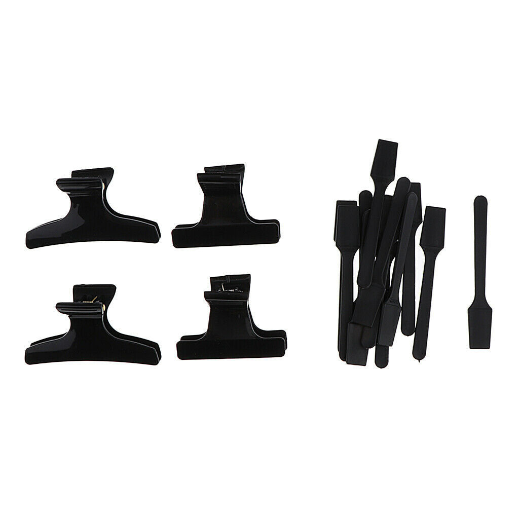Barber Clear Cutting Cape Coloring Comb Mixing Bowl Hair Clips Kit Set