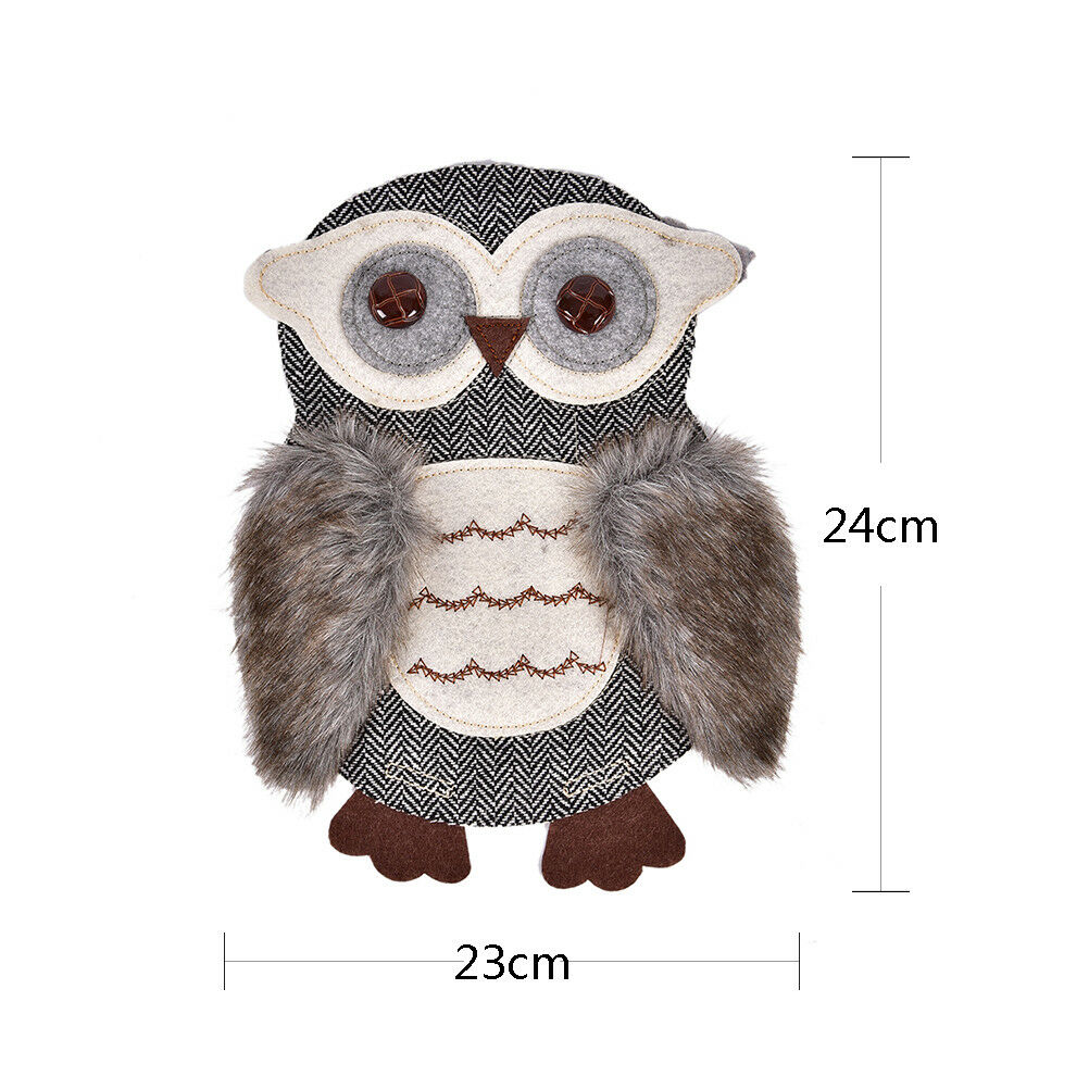 24cm Owl Short Down bird diy women embroidery patch for clothing coat appl.l8