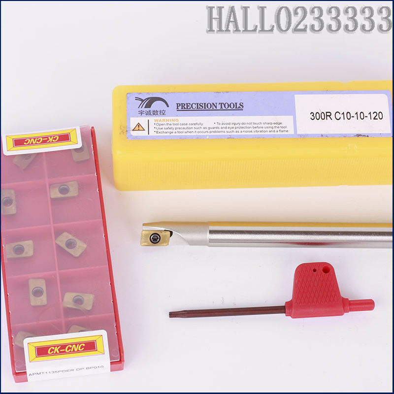 BAP300R-C10-10-120 Indexable milling cutter + APKT /APMT1135PDER DP BP010 insert