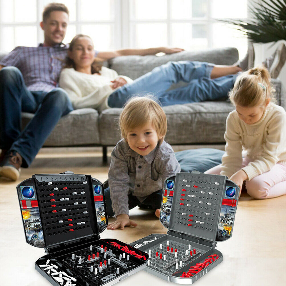 Naval Battle Game Battleship Gaming Strategy Board Game Portable Children