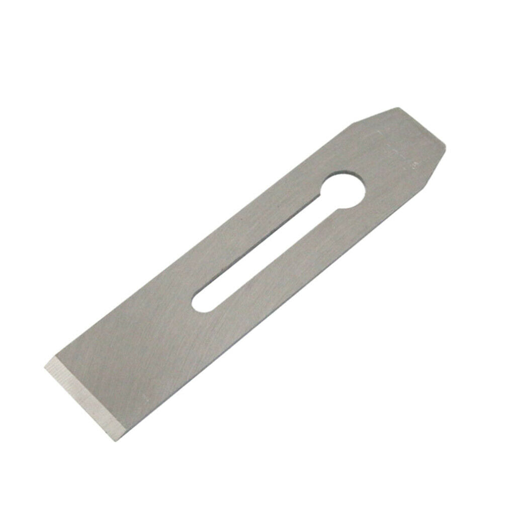 44mm High Carbon Steel Iron Bench Plane Replacement Blade Cutting Hand Tool