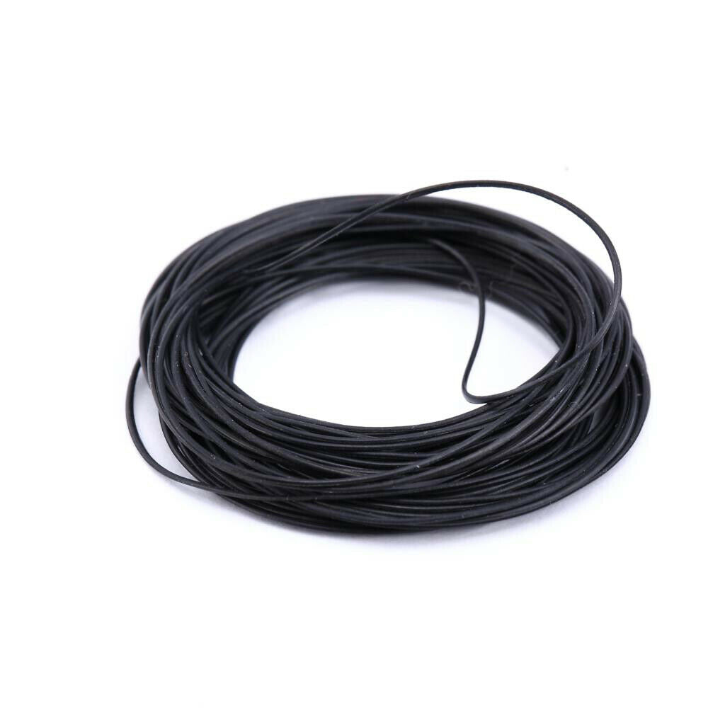 Prettyia 500pcs 0.8mm Rubber Watch Gasket Kit Washers O-Ring Back Case Seals