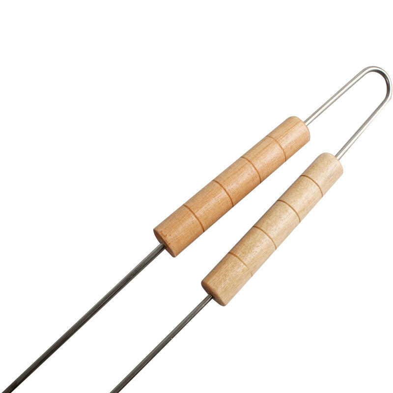 Barbecue Tools Set Grilling Tongs Fork Spatula Stainless Steel BBQ Utensil  l TL