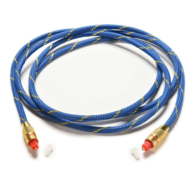 2M Premium Toslink Digital Optical Fiber Audio Cable TV Cord 6.5FT OD 5.0 BDAU