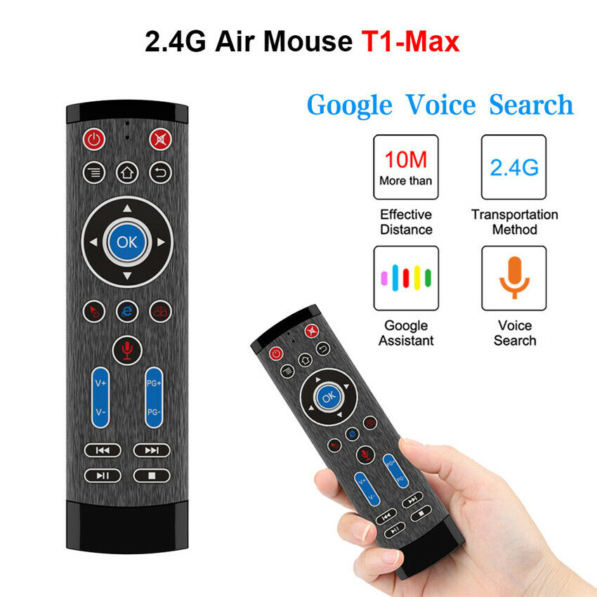 Universal 2.4G Wireless Remote Control  Air Mouse For Smart TV Voice Control