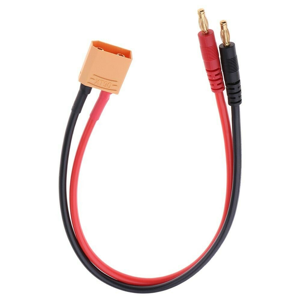 XT90 Connector Plug To 4mm Banana Plug Charging Cable Adapter Cable