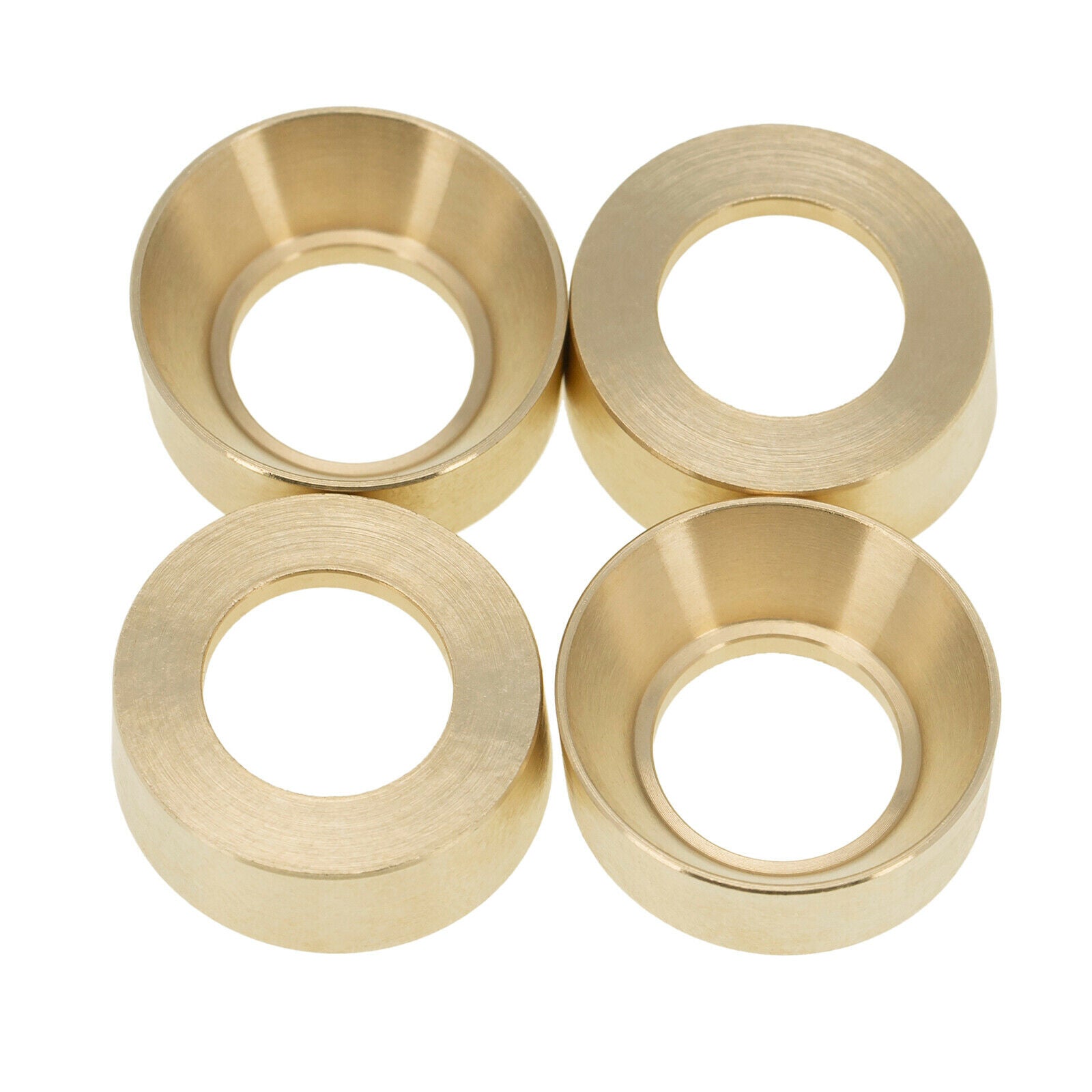 4Pcs 1:24 RC Metal Wheel Rims for Axial SCX24 AXI00002 Car Trucks DIY Accs