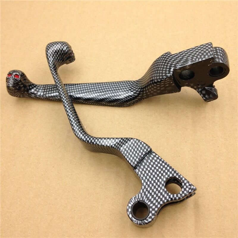 Carbon Lever Fit for Harly FLSTC Heritage FXDWG Dyna Wide Glide FXDB Street Bob