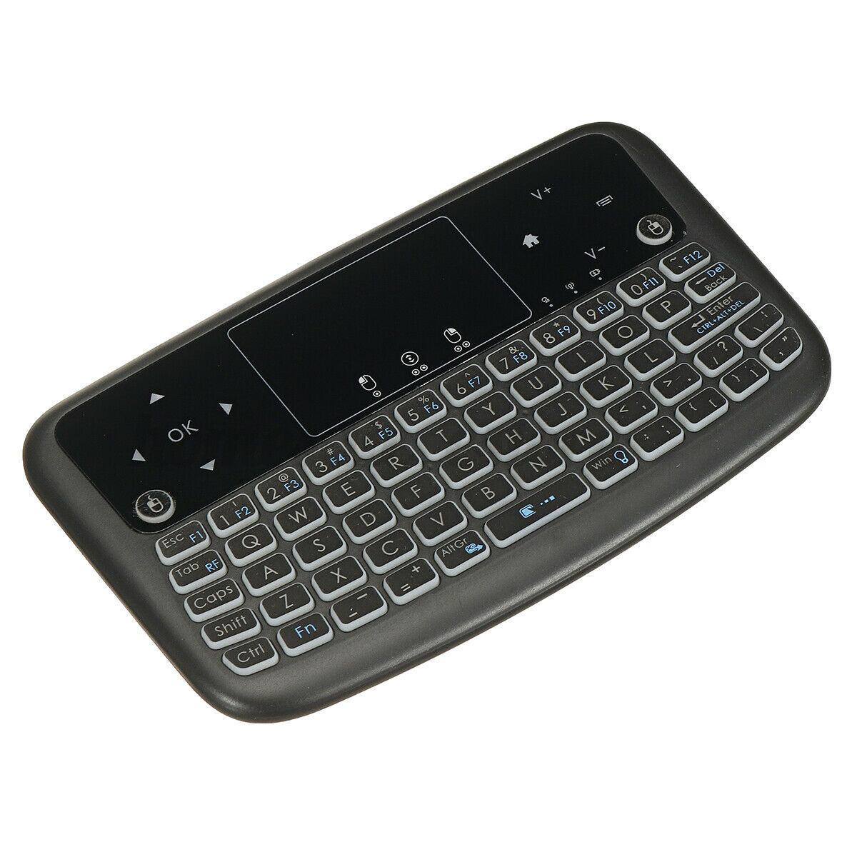 Wireless Mouse Keyboard Mini Touch Smart Keyboard 7 Colors Backlit 2.4G