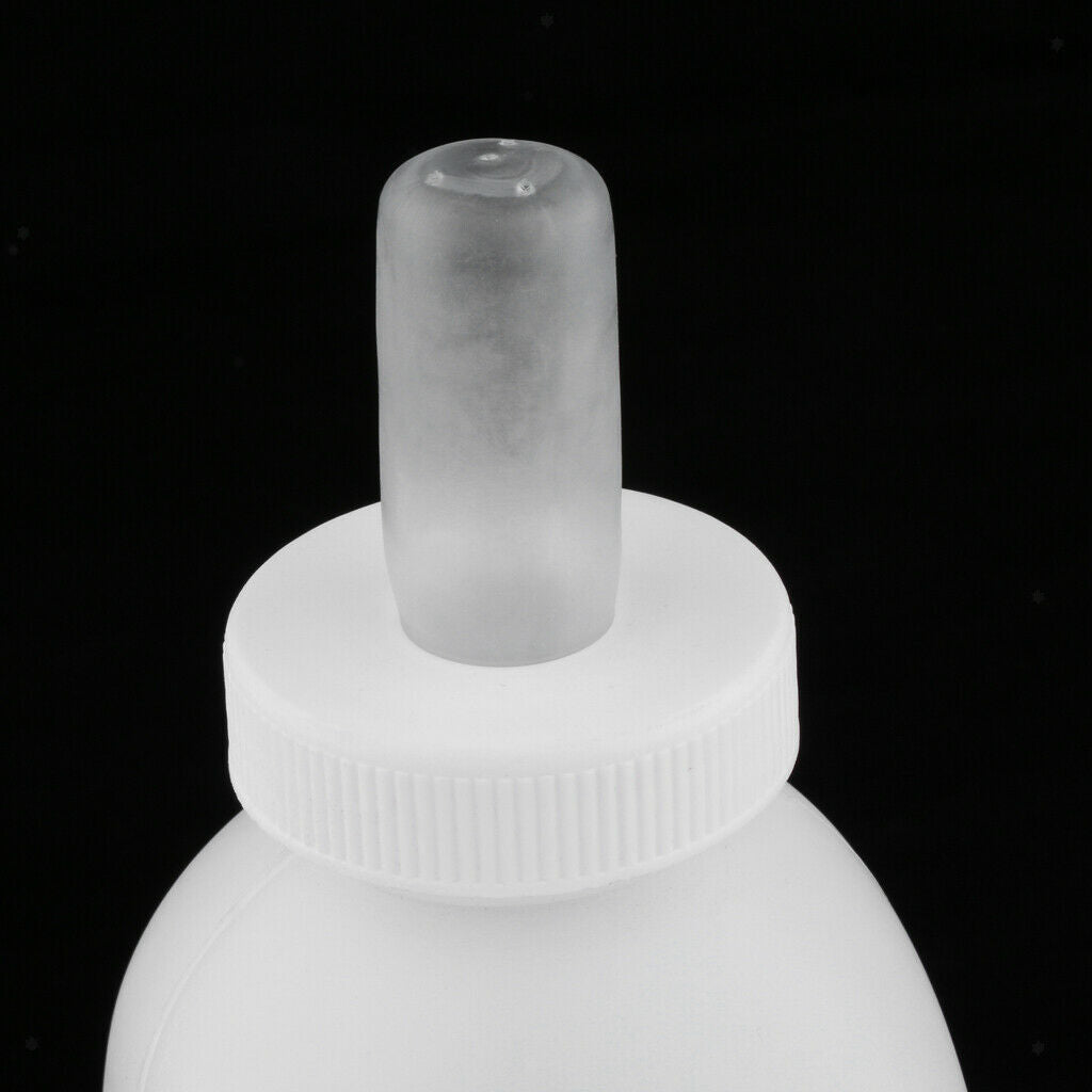 2X 2L Calf Nursing Feeding Milk Bottle with Nipple Livestock Cow Cattle