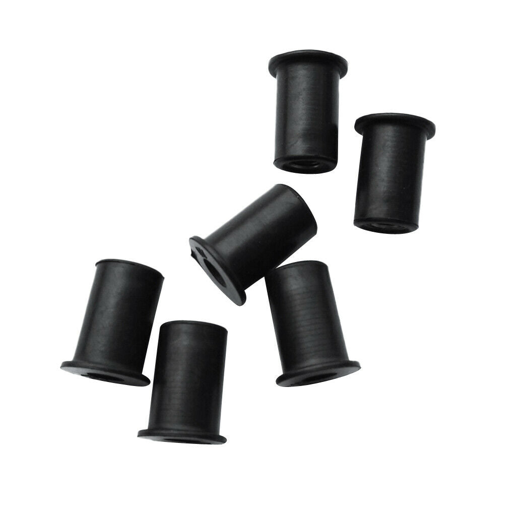 18 Piece M4 M5 M6 Metric Rubber Well Nuts Blind Fastener   for Kayak